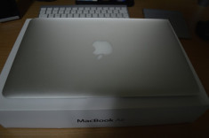 Vand MacBook AIR 11 HASWELL, CA NOU, ACCESORII COMPLETE, 30 CICLURI - CEL MAI BUN PRET! foto