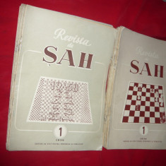 Colectie 12 nr anul 1956 Revista Sah