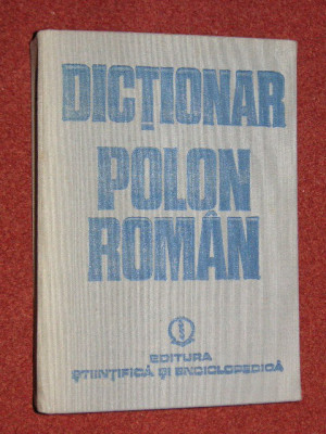 Dictionar Polon - Roman foto