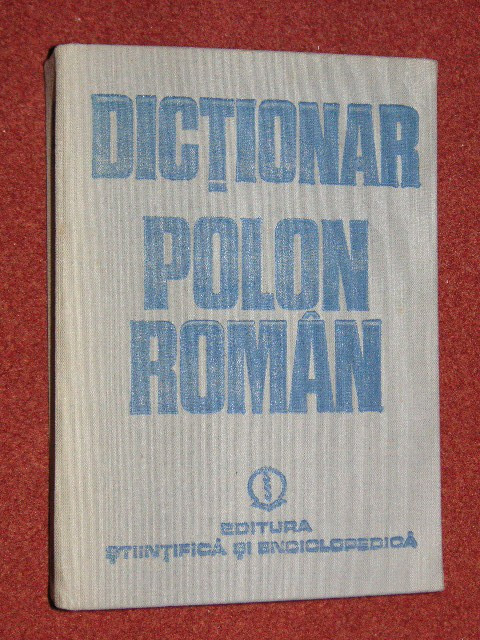 Dictionar Polon - Roman