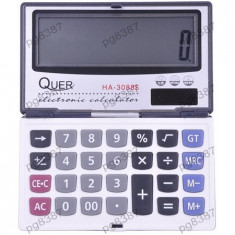 Calculator electronic de buzunar, 12 digiti, Quer HA-3088S2-400446 foto