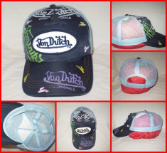 SAPCA CU PLASA TRUCKER :VON DUTCH - produs SH foto