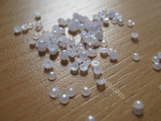 Set 1000 jumatati de perle perlute albe 2mm foto