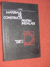 Igor Ivanov - Materiale de constructii pentru instalatii foto