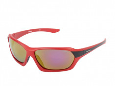 Ochelari de soare sport unisex Polaroid red-black foto