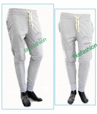 Pantaloni Jack and Jones de trening cu turu lasat - culoare gri - pantaloni trening - POZE REALE - cod produs 2449 foto