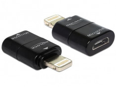 Adaptor 8 pin tata la USB Micro-B mama, IPhone 5 / 5S / 5C, IPod Touch 5, IPod nano 7, IPad mini si IPad 4 - 65492 foto
