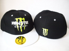 Sapca MONSTER ENERGY neagra sapca FULL CAP fullcap (Marime 56-57) sa928 foto