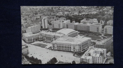 RPR - Bucuresti - Piata Palatului - Vedere din elicopter foto