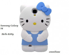 Husa model 3D Hello Kitty pentru Samsung Galaxy S4 I9500 foto