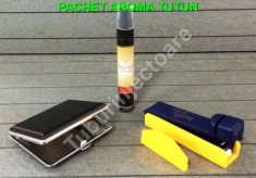 PACHET AVANTAJ AROMA - Tabachera + INJECTOR tutun + Aroma SMOKS 30ml la alegere foto