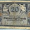 360 BANCNOTA - GERMANIA - 20 MARK - anul 1915 -SERIA 4881212 -starea care se vede