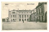 750 - GALATI, Railway Station - old postcard - unused, Necirculata, Printata