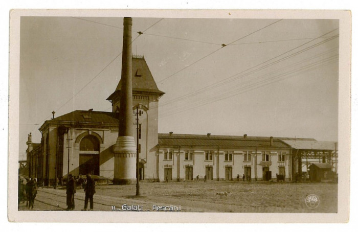 202 - GALATI, pescariile, Romania - old postcard - unused