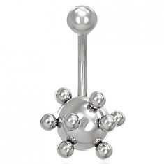 Piercing cristal pentru buric PY182-QPC130-0062 foto