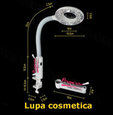 Lupa Cosmetica Cu Led Saloane foto