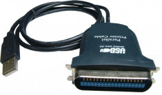 Cablu USB - Paralel pentru imprimanta 03200 foto
