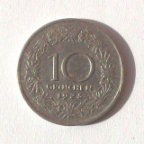 G3. AUSTRIA 10 GROSCHEN 1925, 4.50 g., Copper-Nickel, 22 mm **, Europa