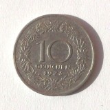 G3. AUSTRIA 10 GROSCHEN 1925, 4.50 g., Copper-Nickel, 22 mm **, Europa