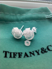 Cercei Tiffany Electroplacati Argint 925 foto