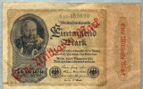 444 BANCNOTA - GERMANIA - 1 MILIARD/1000 MARK - anul 1923/1922 -SERIA 133690 -starea care se vede