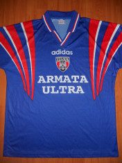 RARITATE! Tricou de colectie Steaua Bucuresti - Armata Ultra (Bluza maneca lunga,Tricou vechi FCSB,Magica Steaua,CCA) foto