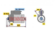 NOU!!! Electromotor AUDI A3 (8L1) foto