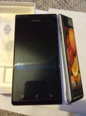 Huawei Ascend P1 Alb necodat impecabil pachet complet foto