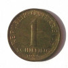 G3. AUSTRIA 1 SCHILLING 1990 4.2 g., Aluminum-Bronze , 22.5 mm **, Europa