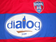 RARITATE! Tricou de colectie Steaua Bucuresti - Danciulescu.Ionel Danciulescu Nr. 19 - DIALOG.vechi (FCSB,Armata Ultra,Magica Steaua,CCA,NU Dinamo) foto