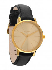 NIXON Kensington Leather A-108-501 Gold Damenuhr foto