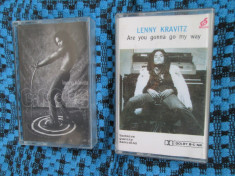 LENNY KRAVITZ - CIRCUS / ARE YOU GONNA GO MY WAY (2 casete audio - STARE IMPECABILA!!!) foto