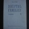 TUDOR R. POPESCU - DREPTUL FAMILIEI. TRATAT volumul 1 (1965, editie cartonata)