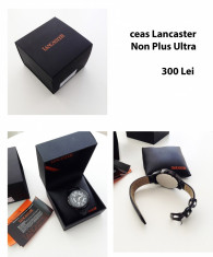 vand ceas Lancaster Non Plus Ultra Classic foto