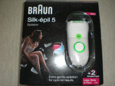 Epilator Braun SE5580 GREEN,SIGILAT,NOU,PRET 250 LEI.MAGAZIN 400LEI. foto