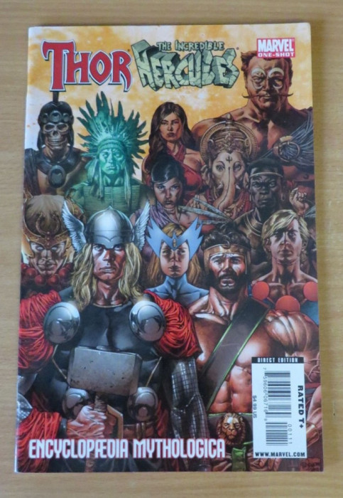 Thor and Incredible Hercules Encyclopedia Mythologica Marvel Comics