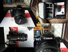 Canon 400D+ Canon EF 28-105mm f/3.5-4.5 USM+Geanta Culmann + Charger foto