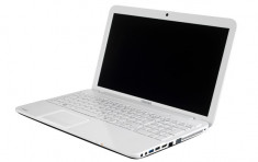 vand/schimb laptop toshiba satellite c855 alb perlat cu tableta +diferenta foto