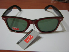 OCHELARI SOARE RAY BAN --SUPER PRET!!! LENTILA STICLA foto