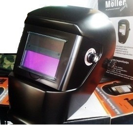 Masca sudura automata marca Moller (casca, heliomata, cristale  lichide/Ideala pentru aparat de sudura MMA, WIG/TIG, MIG/MAG, taiere cu  plasma/flex) | Okazii.ro