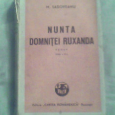 Nunta domnitei Ruxanda-Mihail Sadoveanu