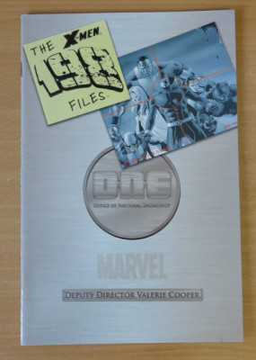 X-Men 198 Files Index Marvel Comics foto