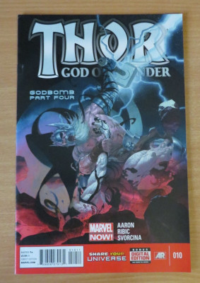 Thor God of Thunder #10 Marvel Comics foto