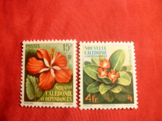 Serie Flora 1958 Noua Caledonie -Colonie Franceza ,2 val. foto