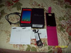 SAMSUNG GALAXY S 2 GT- I9100 16GB ROZ (CORAL PINK) FUNCTIONARE IMPECABILA LA CUTIE foto