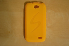 Husa TPU S-LINE ALLVIEW A5 DUO Yellow foto