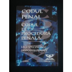 Stefan Crisu - Codul penal. Codul de procedura penala (2000, editie cartonata)