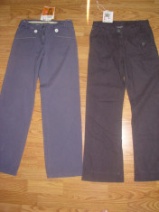 Set 2 perechi pantaloni primavara/vara DPam (Du Pareil au meme), marimea 9-10 ani (138 cm.) foto