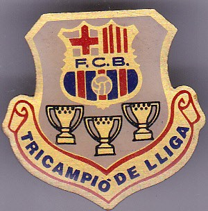 Insigna fotbal FC BARCELONA foto