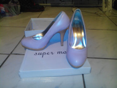 Pantofi - Platforme Super Mode Culoare: Lila\Lavender foto